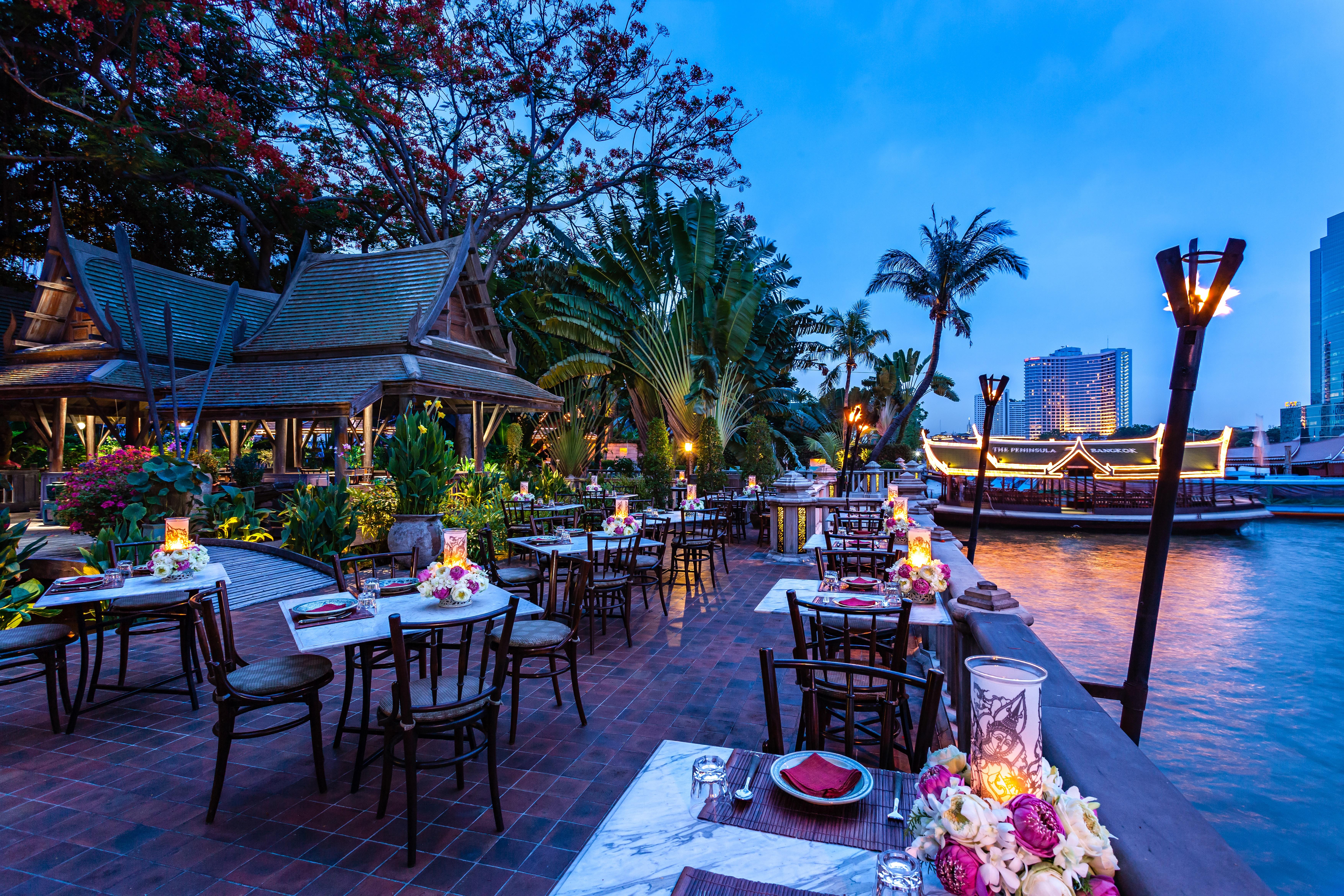 فندق ذا بينينسولا بانكوك المظهر الخارجي الصورة River Cafe